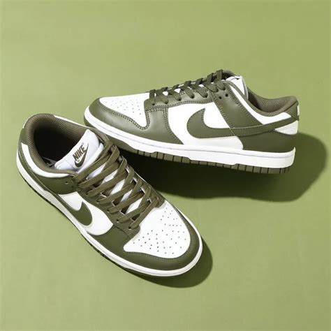 nike dunks olive green|olive green nike dunks low.